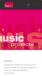 Mobile Screenshot of musicprojects.de